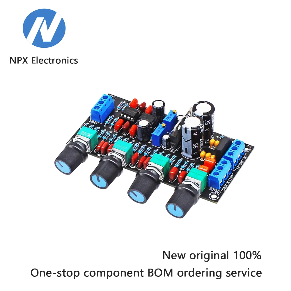 

Vent-level amplifier front-level tone board dual ne5532 audio amplifier module DIY audio front-board