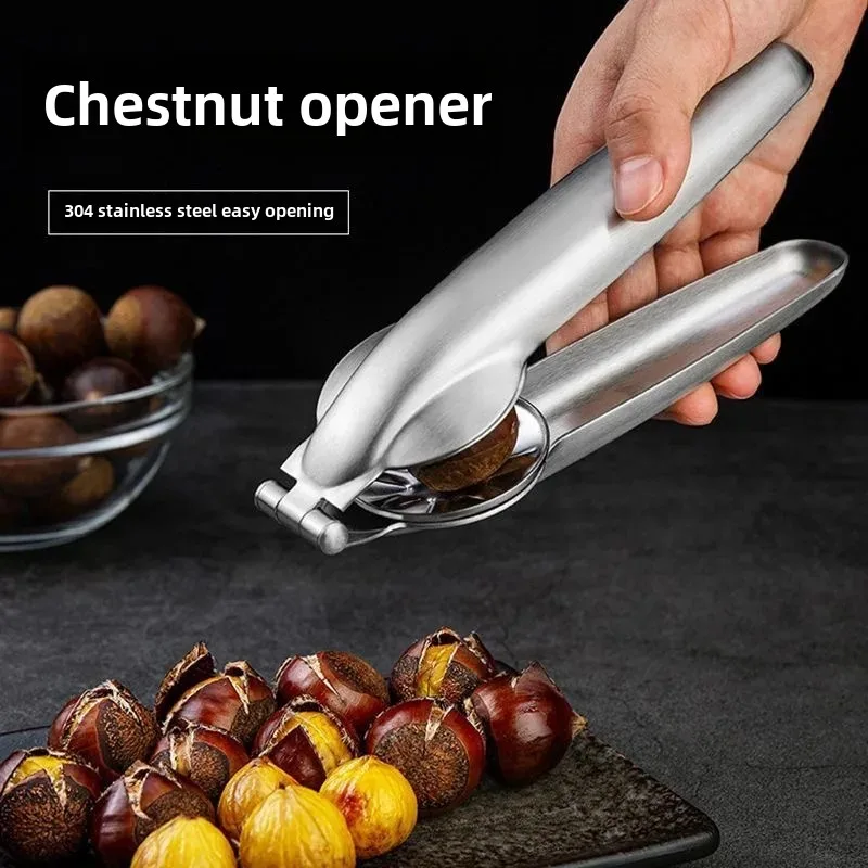 Nut Cracker Home Use Board Chestnut Opener Peeler Cross Cut Shell Remover Tool Chestnut Shell Removal Machine