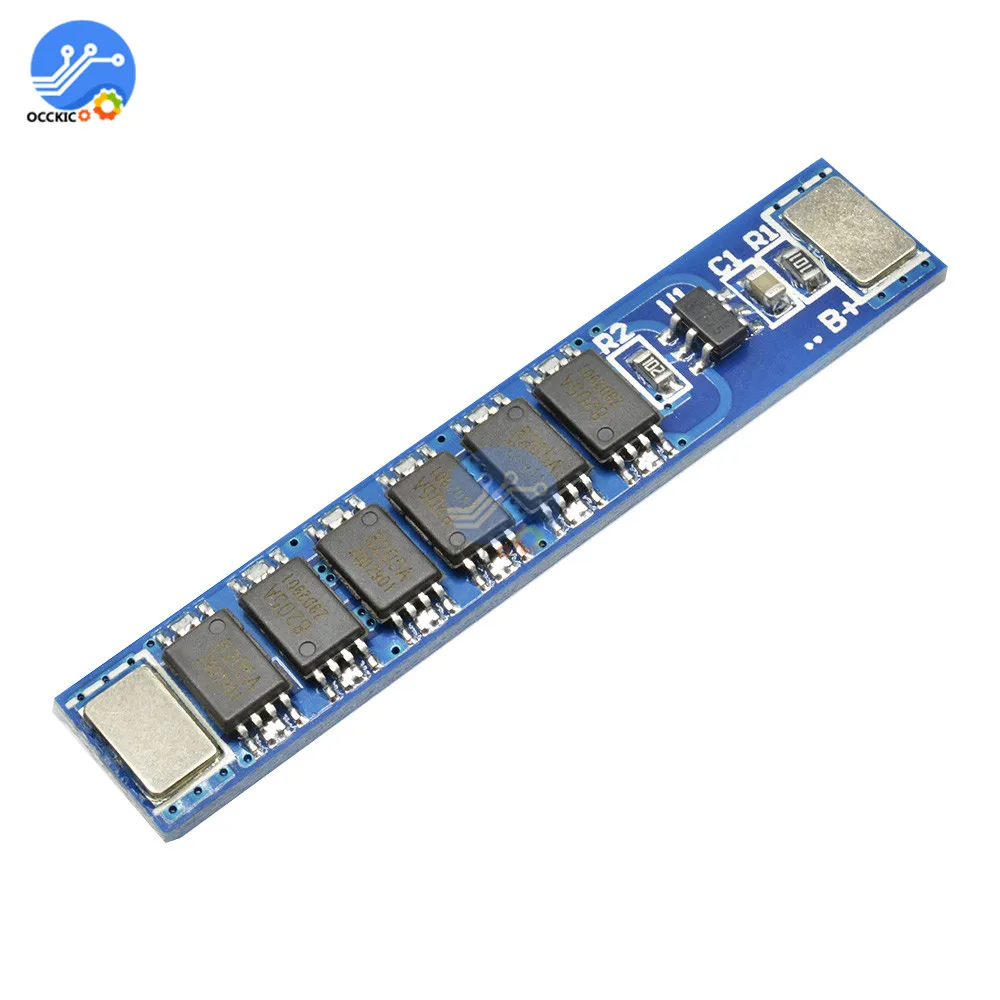 BMS 1S 5A 10A 15A 3.7V 18650 Lithium Battery Charge Protection Board 3MOS 4MOS 6MOS PCM Over Charge Protect for 18650 Battery