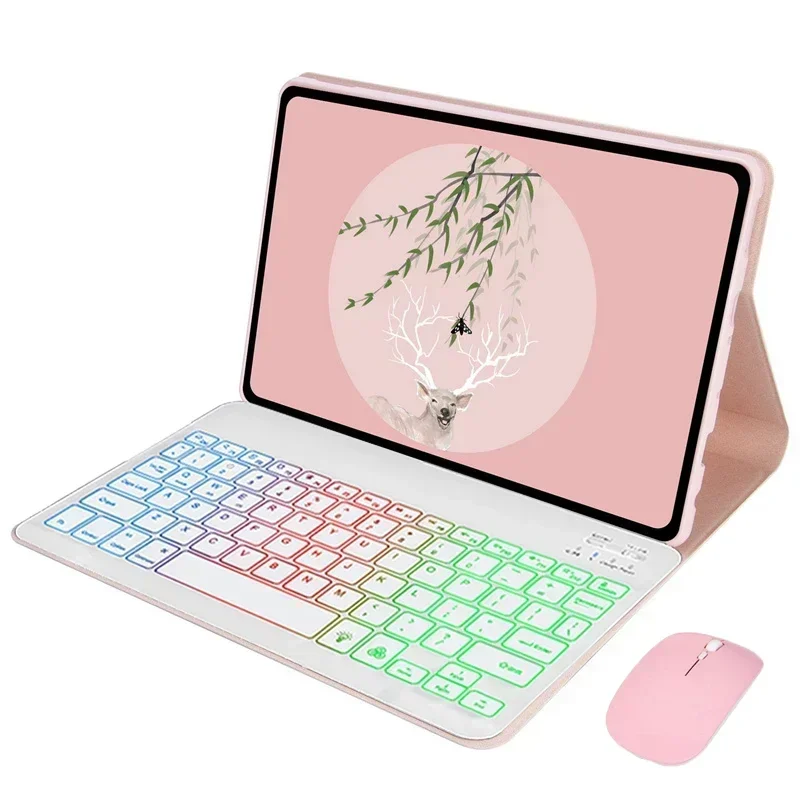 

Чехол с подсветкой клавиатуры для Lenovo Xiaoxin Pad 11 2025 11-дюймовый чехол для планшета Lenovo Xiaoxin Pad 11 2025 TB335FC Teclado Funda