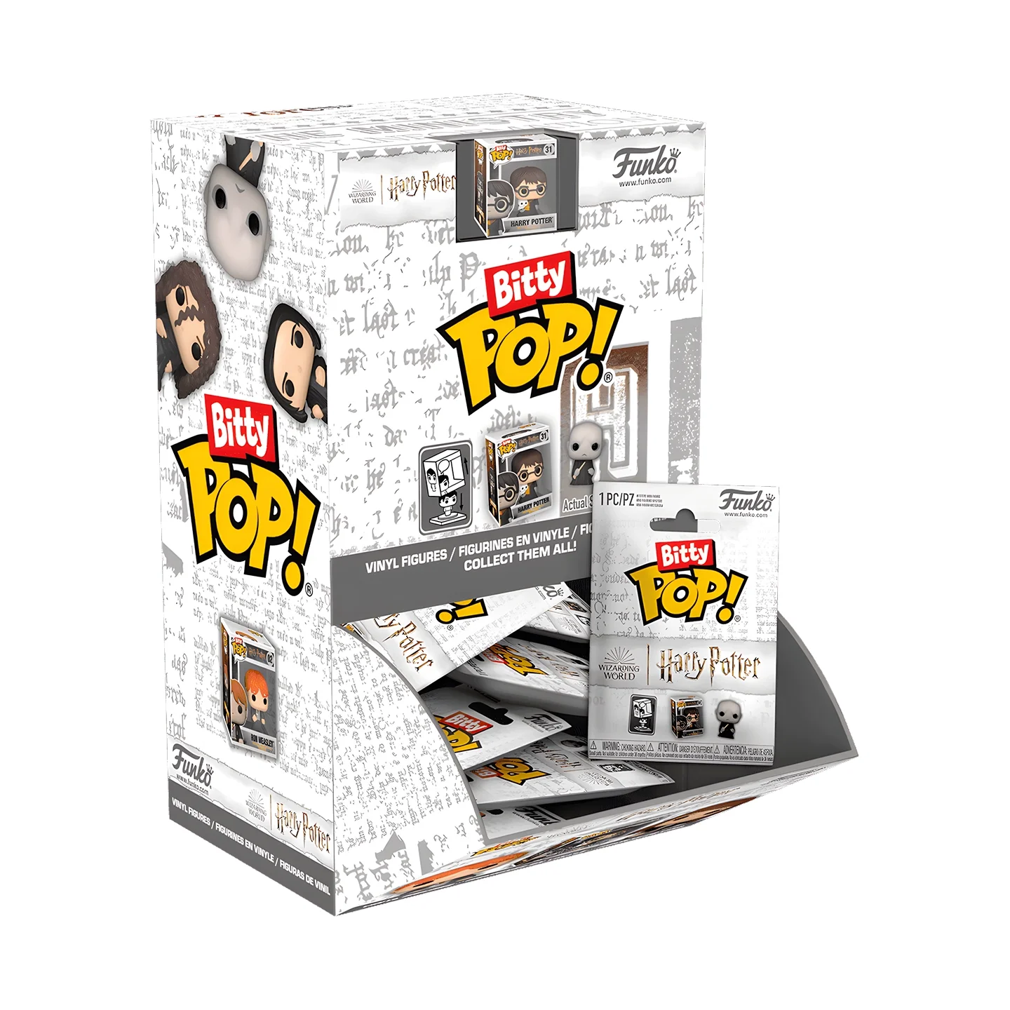 ¡Funko Pop Películas y TV Misterio Bitty Pop! Harry Potter Caja ciega Figuras periféricas Juguetes para niños Regalo Adornos coleccionables