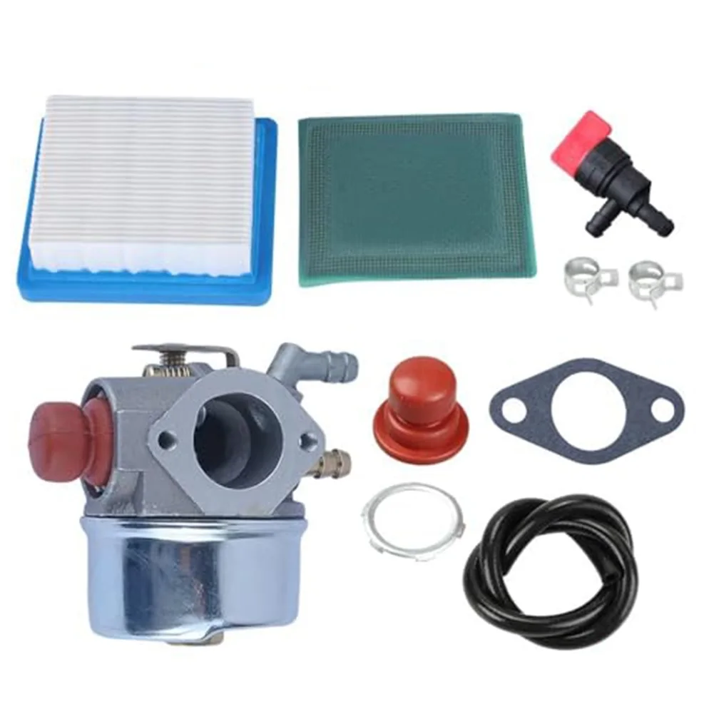Carburetor Maintenance Kit Compatible with For Tecumseh OH195EA OHH45 OHH50 Engines Complete Set with Instruction Manual
