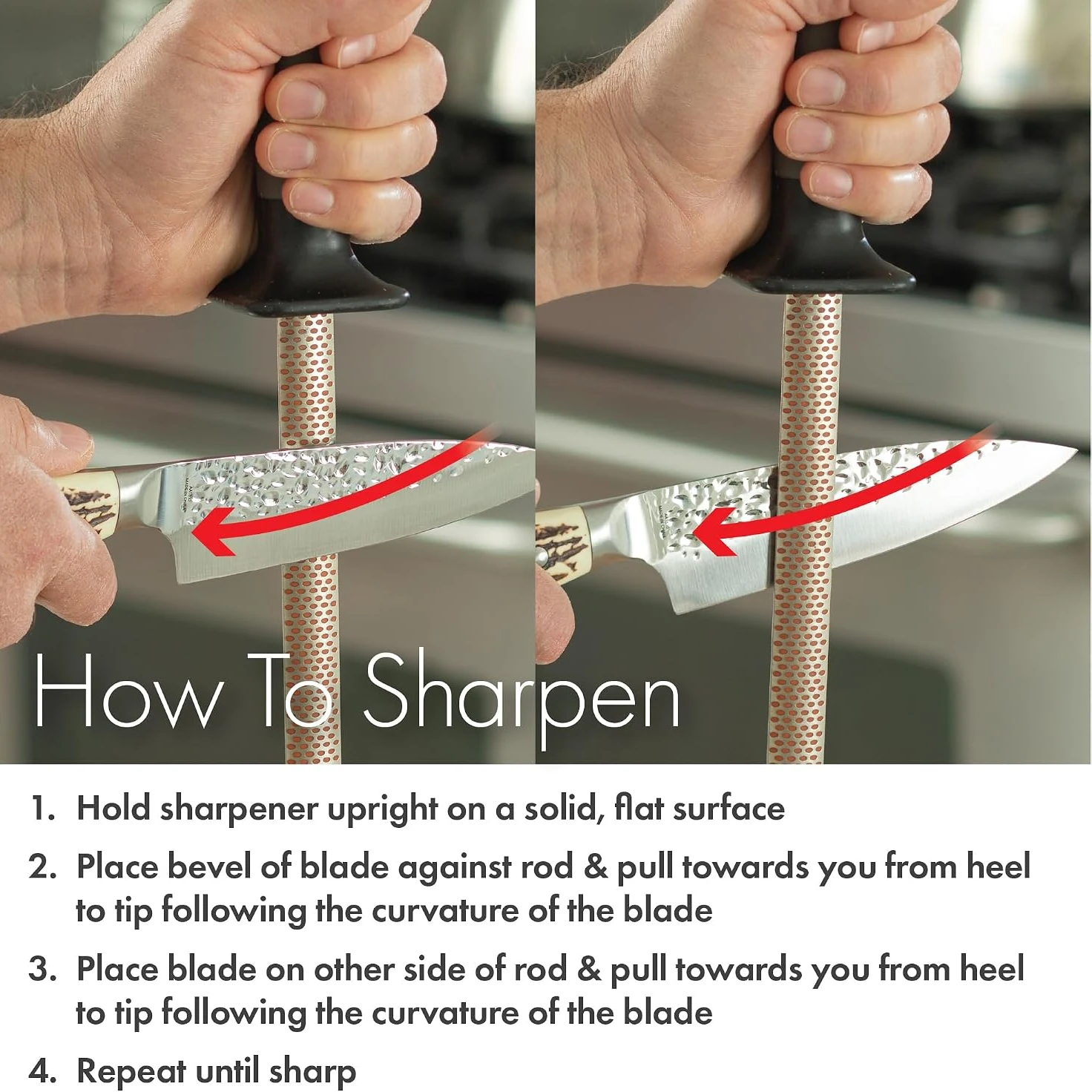 RSCHEF Professional Knife Grinder Knife Sharpening Stone Grit White Corundum 1000/3000 2000/5000 Whetstone Sharpener Multi-stage