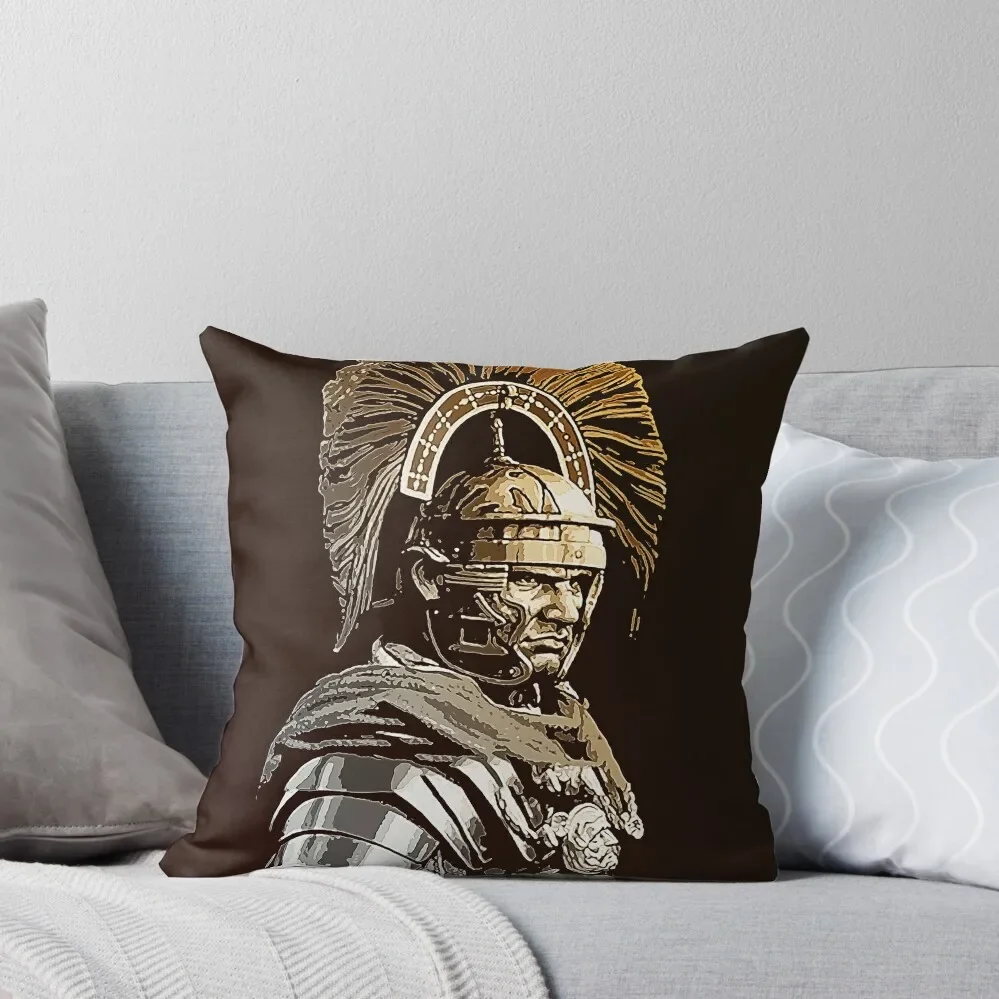 Roman Centurion Portrait Throw Pillow Sofa Pillow Cover Pillow Cases sleeping pillows