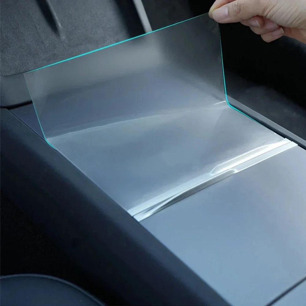 TPU Anti-Scratch Protective Film Center Console Panel Sticker for Model Y Juniper Car Interior Accessories