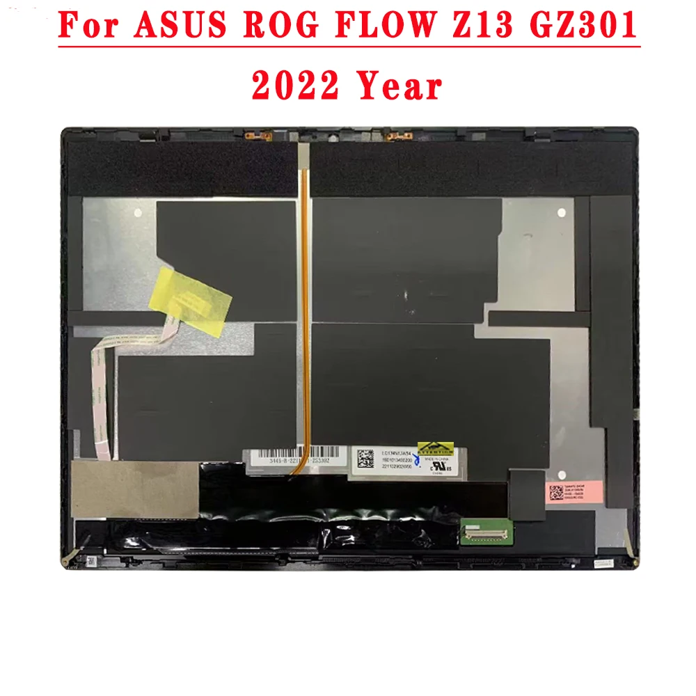 

For Asus ROG Flow Z13 GZ301 Gaming 2022 Year 13.4 Inch Touch Panel display LCD Screen Assembly LQ134N1JW54 120HZ 40pins EDP