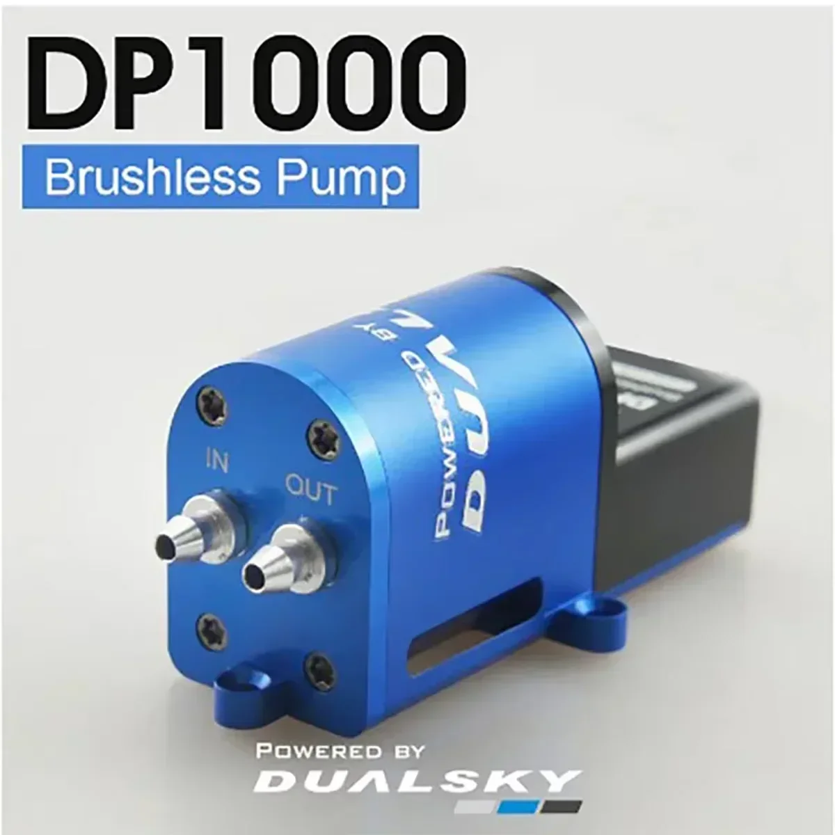 Brushless Drive Fume Pump Fuel Pump Adjustable Flow Rate for RC Airplane Smoking Systems F for Giant or Jet Models