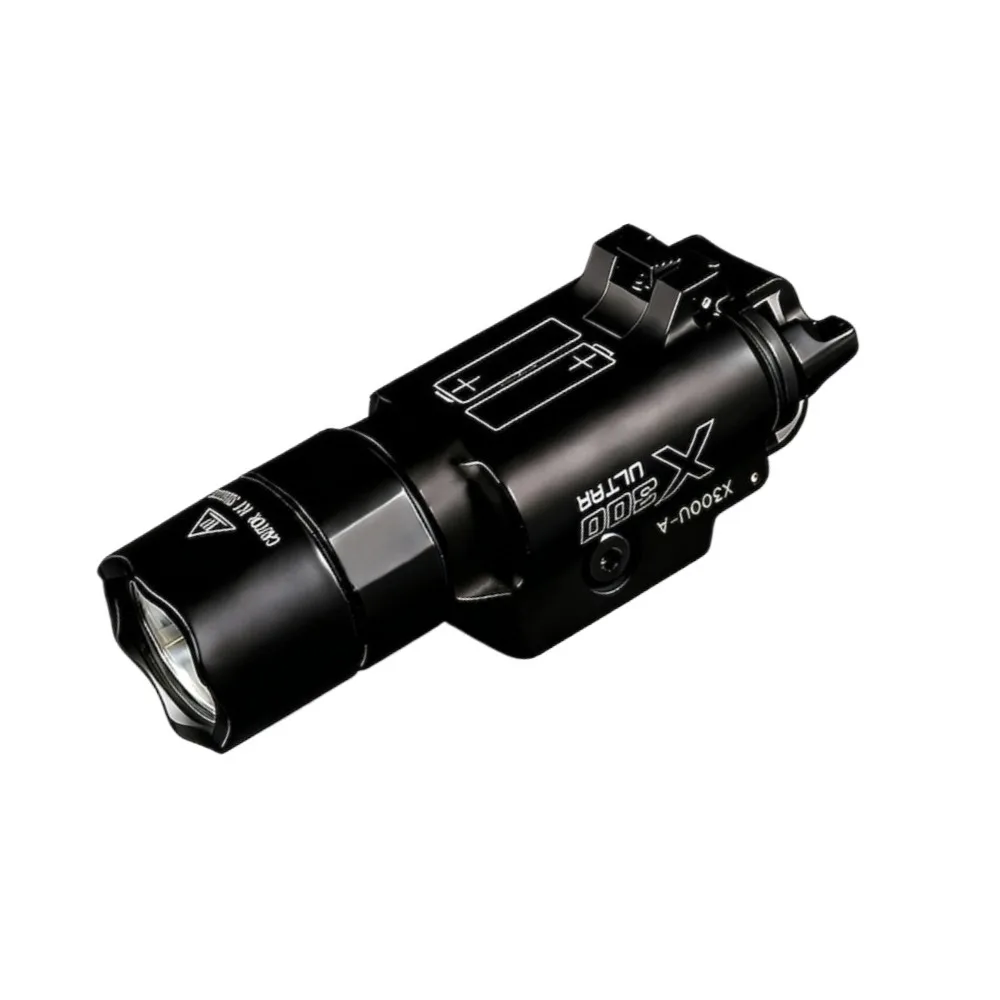 Latarka taktyczna LED X300U 1000 Lumenów, montowana na szynę 20MM, do karabinu, pistoletu, dla szpiegów, myśliwów, do użytku na zewnątrz. — 2