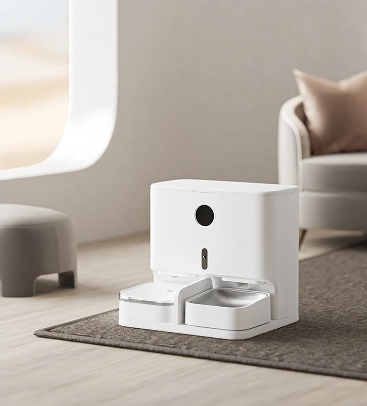 2 In 1 Pet Drinking Water And Food Dispenser WiFi App Control Automatic Cat Feeder Smart Dog Food Dispenser