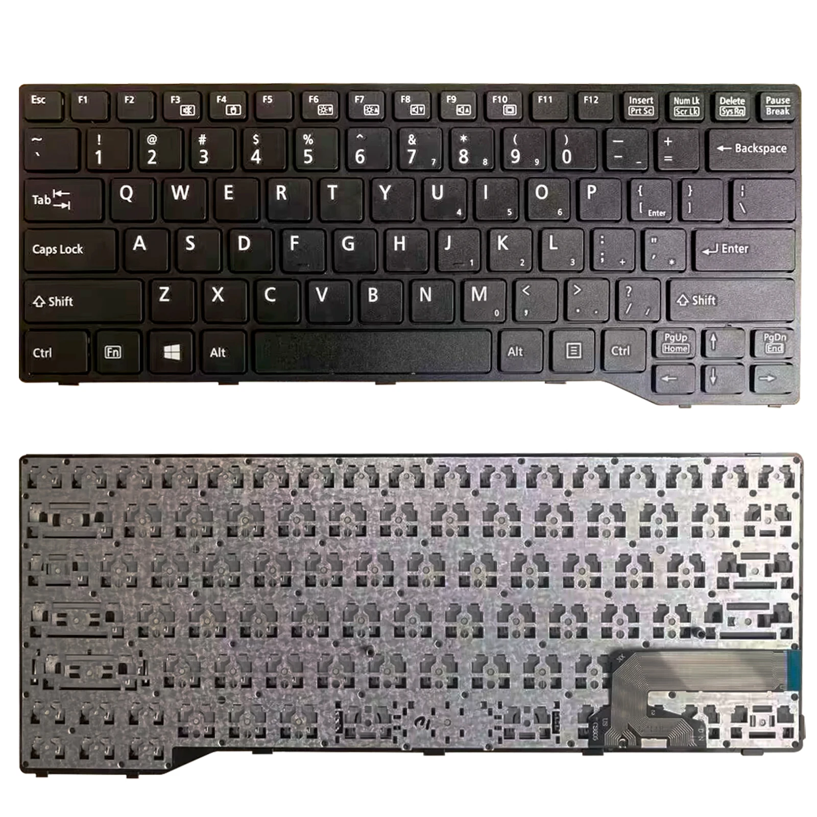 Senmoer Replacement New US Keyboard For  Fujitsu LifeBook E544 E546 E547 E736 E746 U745 E733 E734 E743 E744 E547 E736 E746