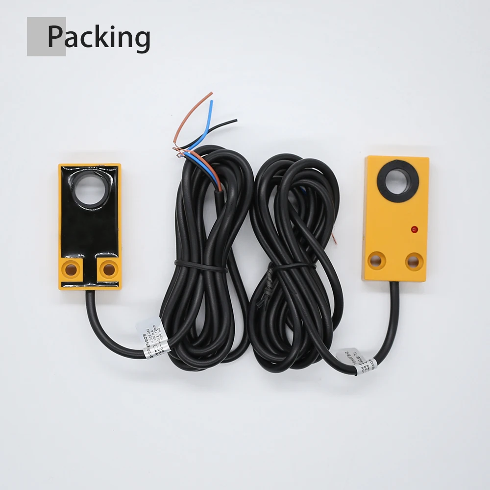 Cloweit Ring Proximity Switch  6 8 10 12 14 15 16mm Hole Inductive Sensors 12V 24V Screw Metal Detect Interruptores Proximidade