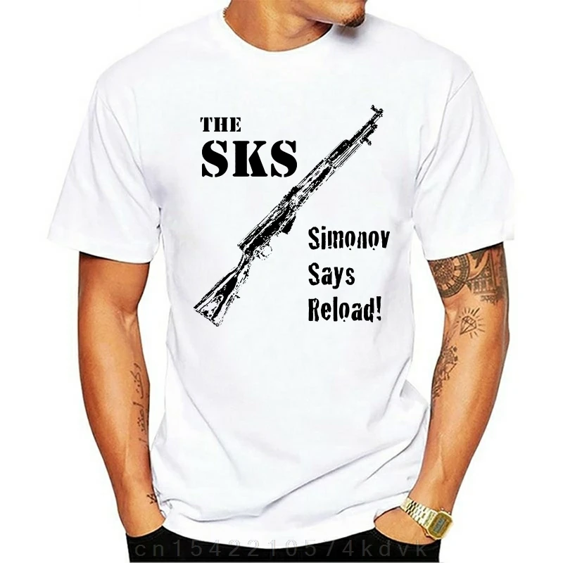 Men T Shirt SKS (Surplus Rifle) 2021 news T-shirts Women 2021 news T-shirt