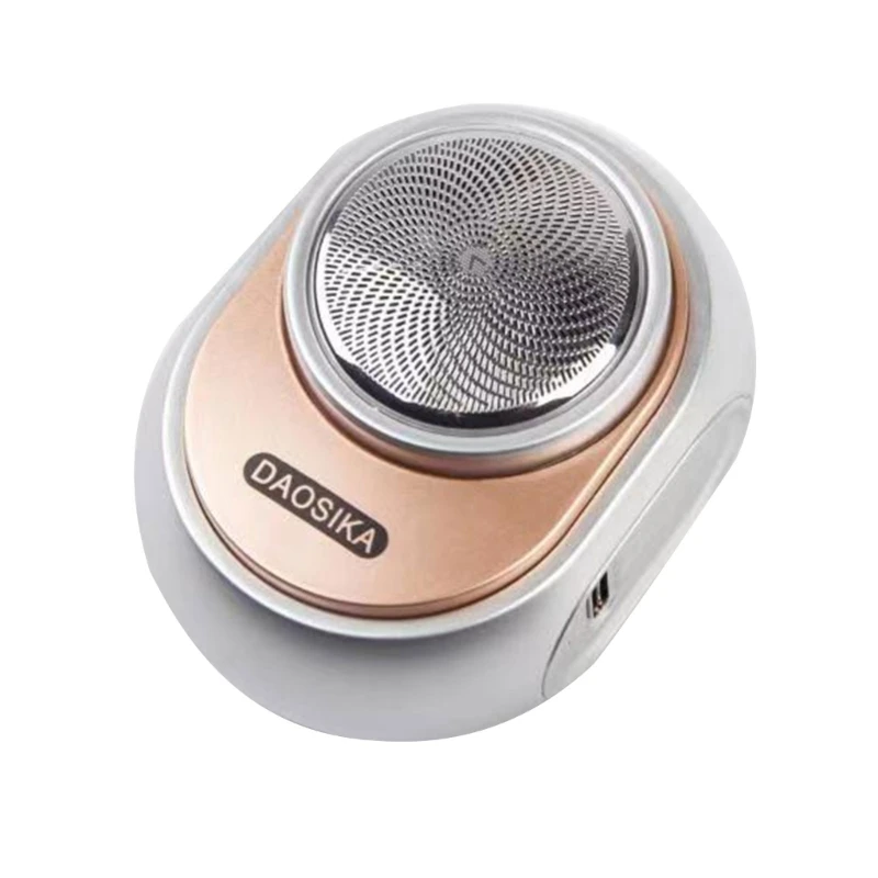 M2EE Mini barbeador para veículo elétrico, lâmina portátil para viagem ar livre, recarregável por USB