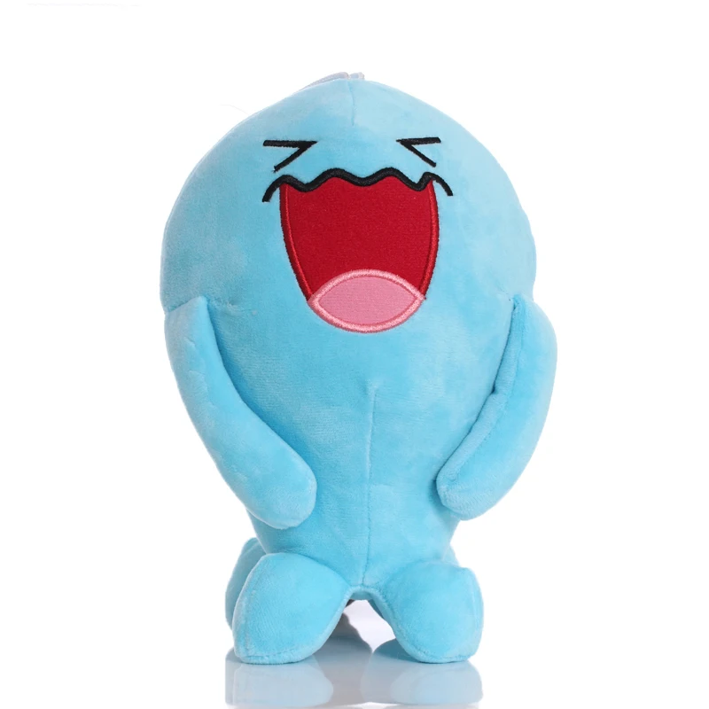 1pcs 21cm Pokemon Wobbuffet Plush Toys Doll New Wobbuffet Plush Pendant Soft Stuffed Animals Toys Gifts for Children Kids