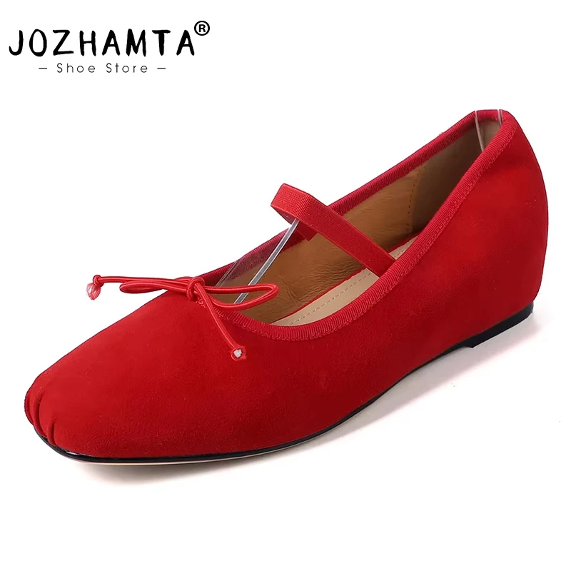 jozhamta-women-casual-ballets-flats-shoes-cute-bow-real-leather-straps-low-heels-spring-shoes-2025-ballerinas-dress-size-34-40