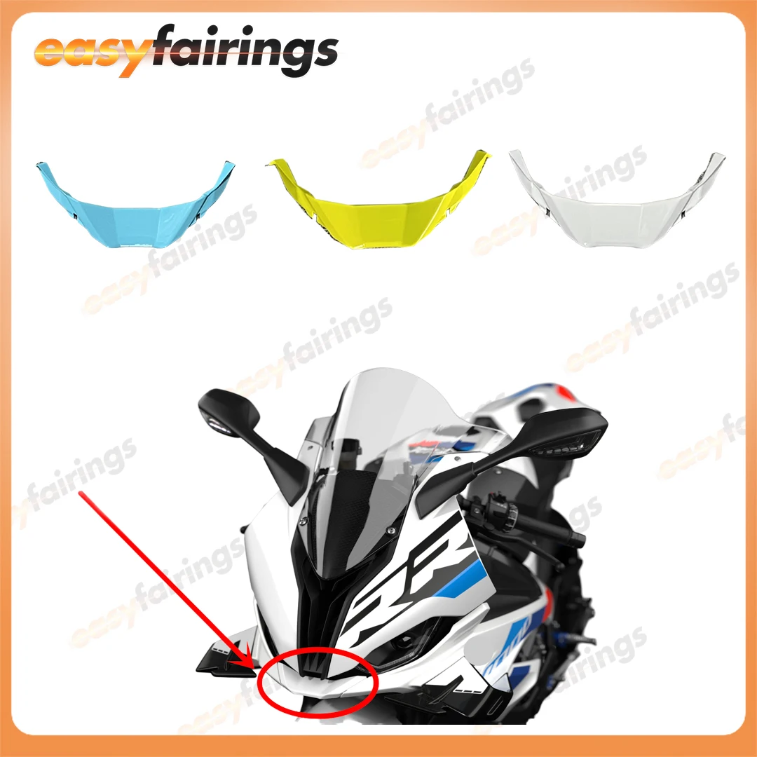 

Motorcycle Accessories Front Headlight Small Cover Middle Cowl Fit For BMW S1000R 2023 2024 ABS Plastic Replacement Parts