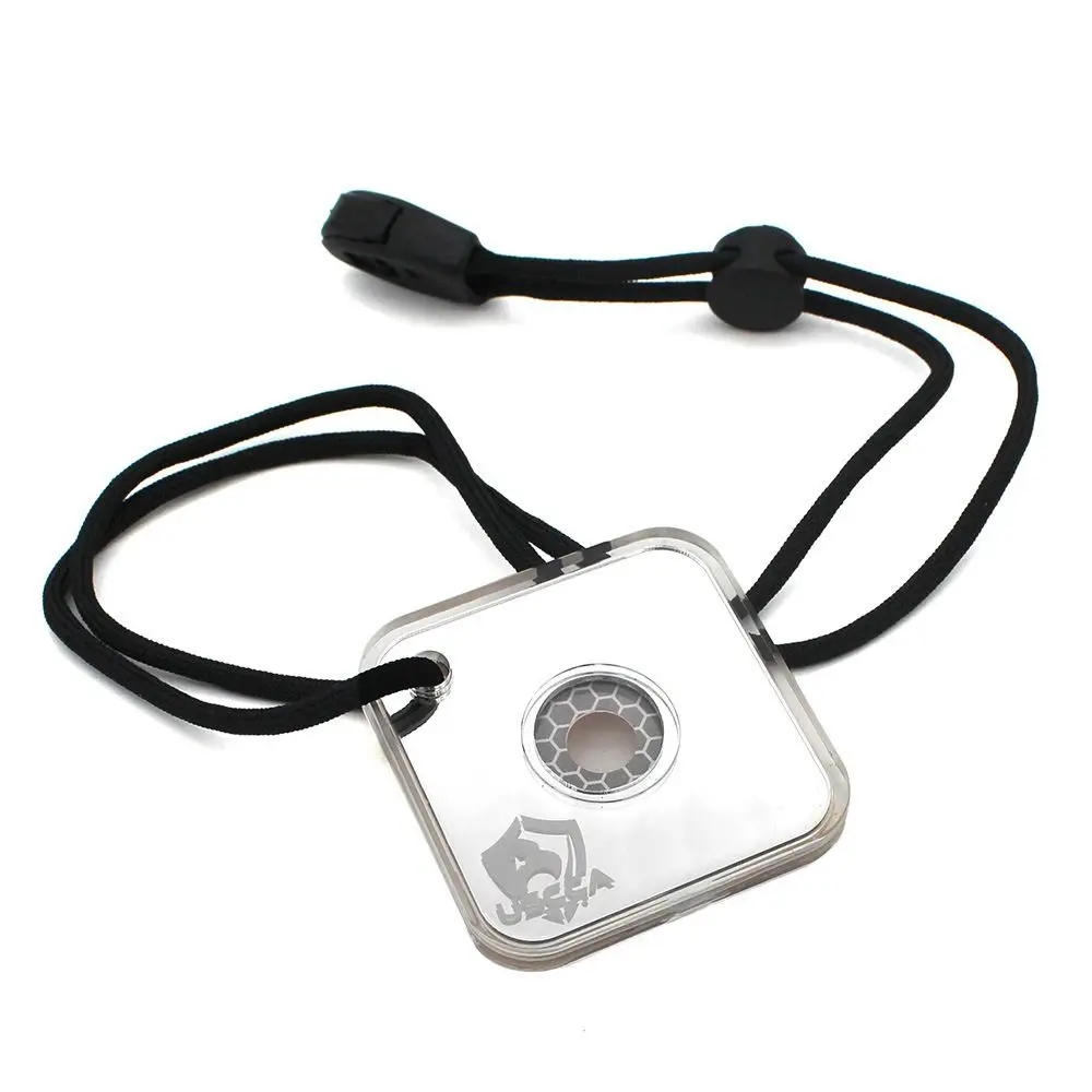 Acrilico Outdoor Signal Mirror Field Tools multifunzionale Outdoor Survival Survivor riflettente Adventure Gear accessori