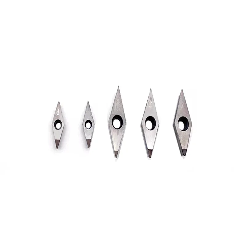 10PCS Diamond PCD CBN VCGT110302 VCGT110304 VCGT160402 VCGT160404 CNC Insert PCBN Tip Lathe Cutter Turning Tools VCGT Blade