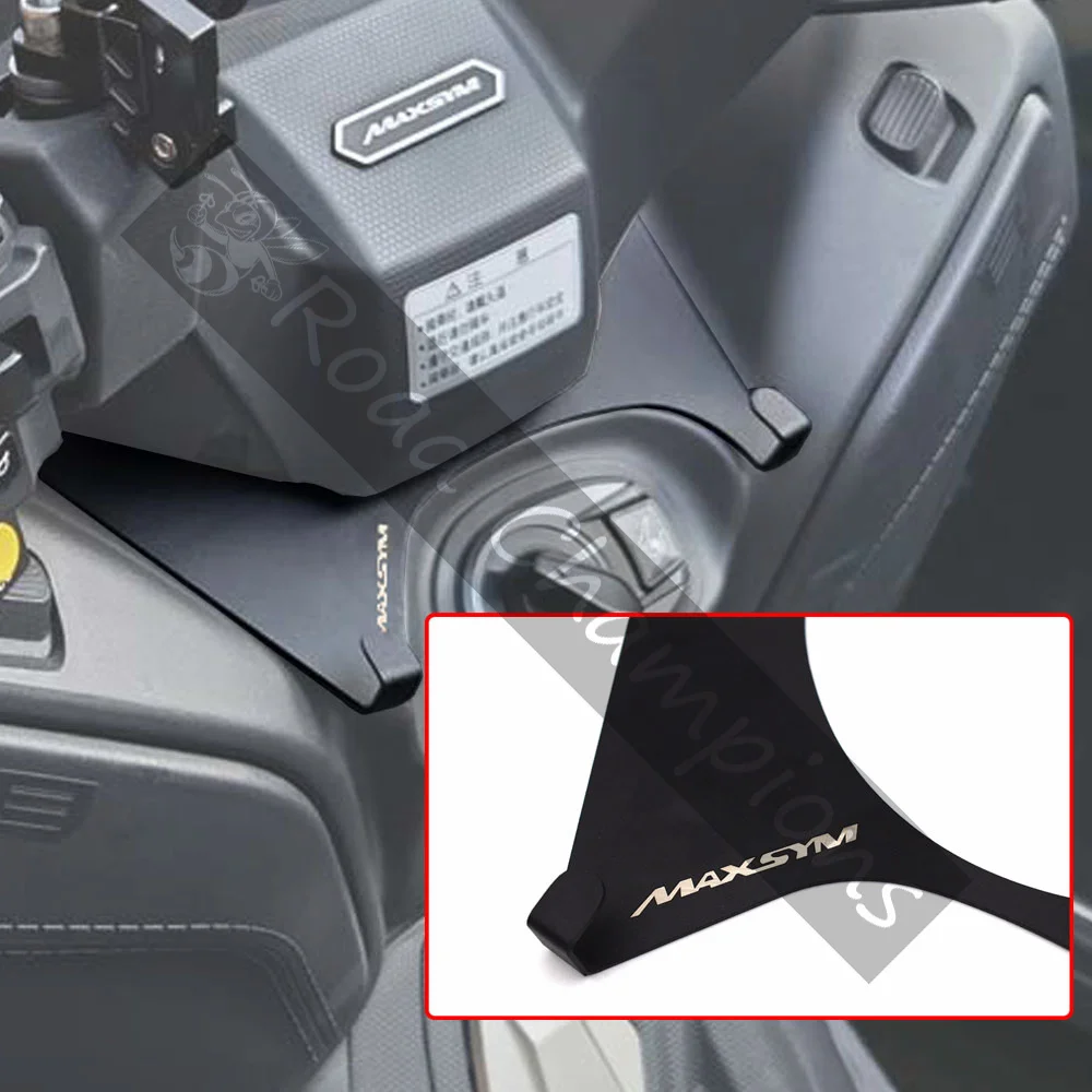 لدراجة نارية SYM MAXSYM 400 MAXSYM 400i كيس شماعات الجبهة الأمتعة هوك قوس حقيبة الإطار تخزين الرف الألومنيوم الملحقات #3