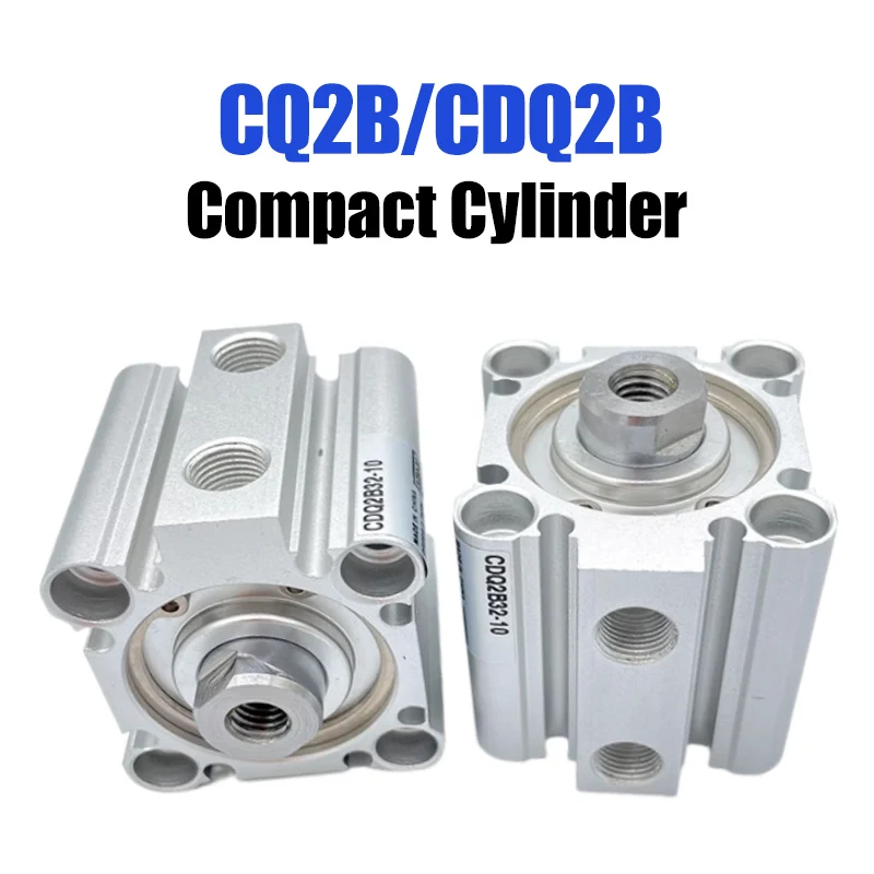 

SMC Type Double Acting Compact Air Cylinders CQ2B32/40/50/63/80-5-10-15-20-30-50D
