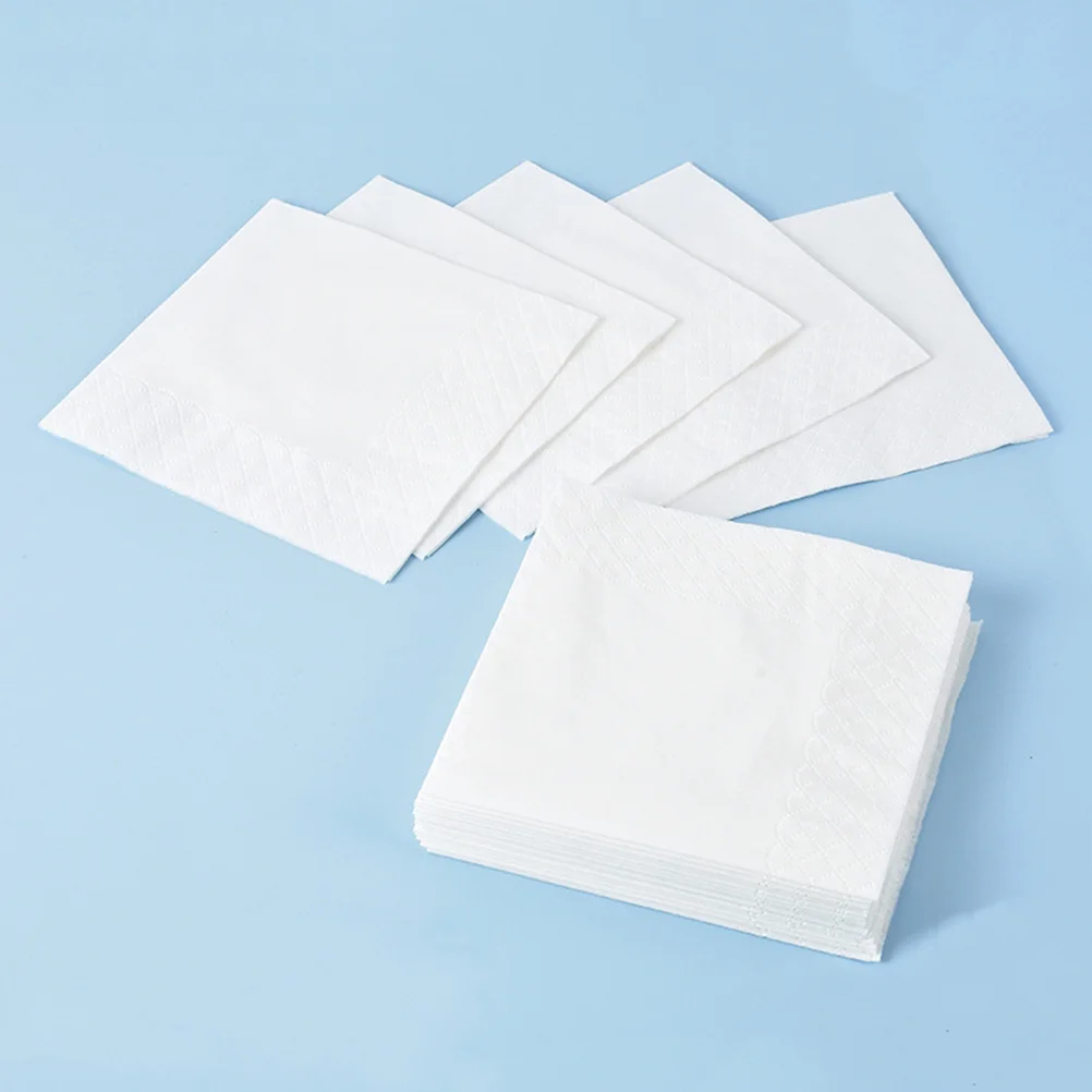 

100 Count Decorative Napkins Fine Embossed Pattern Leakproof Disposable Dinner Napkins for Banquet Catering Party Restaurant