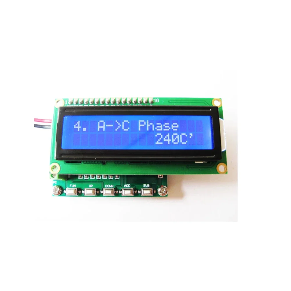 LCD LCD Screen, Blue 5V White Font, with Backlight 1602