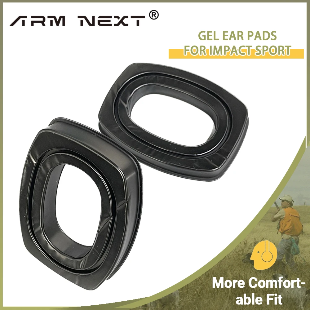 Tactical 1Pair Gel Ear Pads For Howard Leight by Honeywell Impact Shooting Sport Pro Sync Leightning Earmuffs