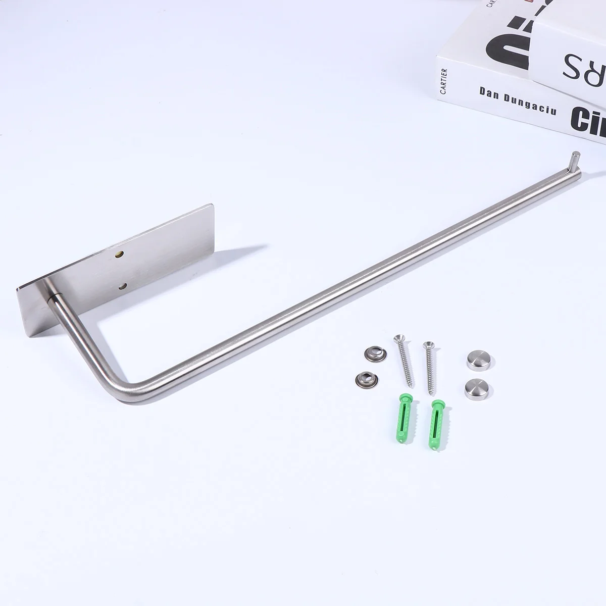 Edelstahl Papier Handtuch Halter Wand Montiert Tissue Rack Küche Rollen Spender Badezimmer Serviette Rack Wasserdicht Rost