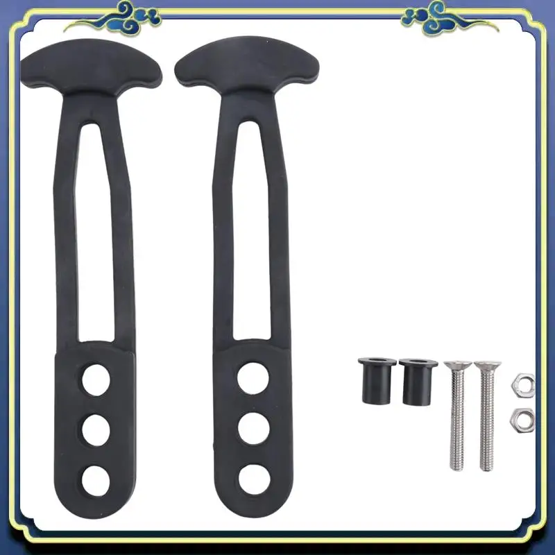 

AU16-2 Pack Телескопическая лестница для лодки, резиновый ремень, ремень с фиксированным замком, регулируемый ремень с 3 отверстиями для понтонной лодки, яхты, крыши