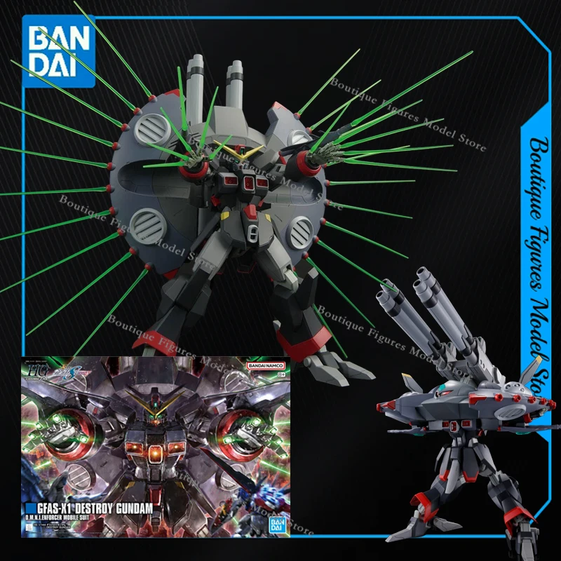 

Bandai Original HG BLACK KINGHT SQUAD GFAS-X1 DESTROY GELGOOG GUNDAM Фигурка аниме в сборе Коллекция моделей Подарок Детская игрушка