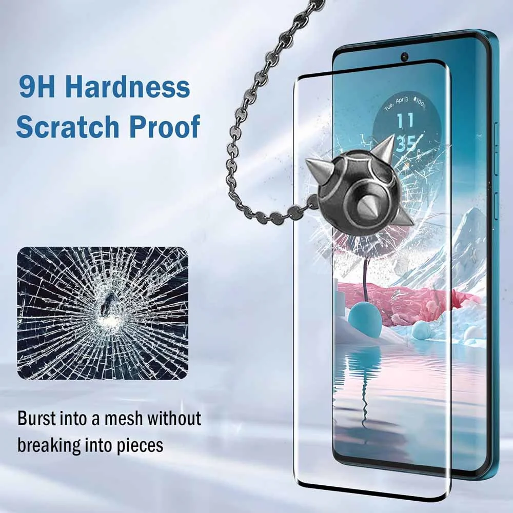 8In1 9D Tempered Glass For Motorola Edge 40 Neo Moto G85 50 Fusion Edge40 Edge50 Pro Ultra Screen Protector Camera Lens HD Glass