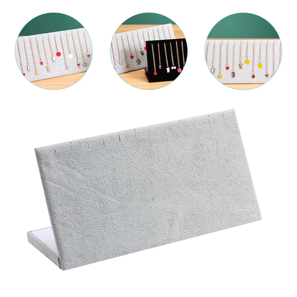 Jewelry Display Board Lightweight Soft Jewelry Organizer Panel for Bracelets Necklaces Display Boutique Counter