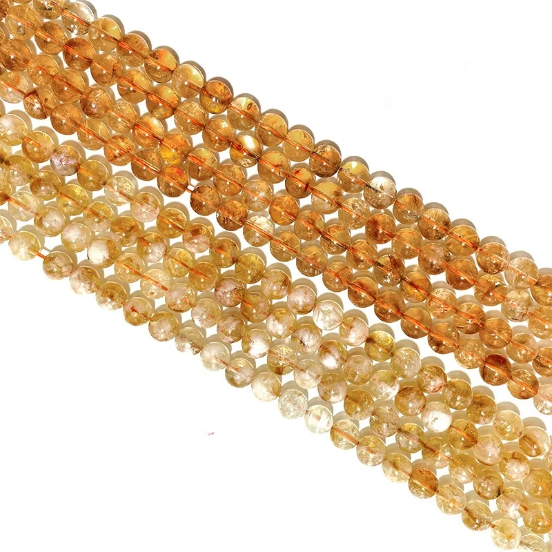 

Natural Citrine Gemstones Beads