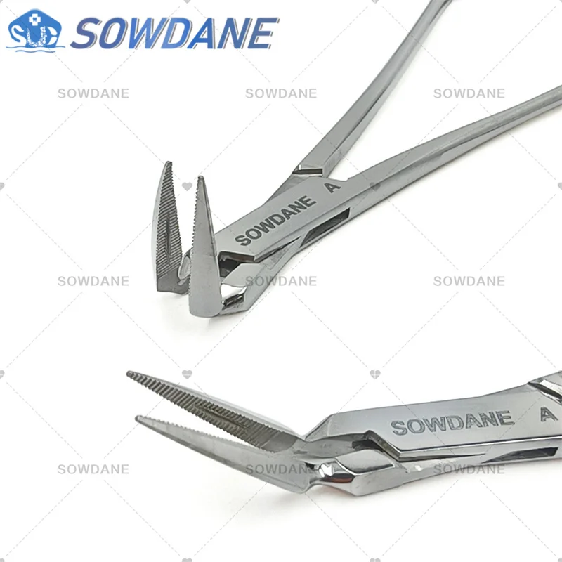 Dental Forcep Root Fragment Minimally Invasive Tweezer Tooth Extraction Forcep Dental Surgical Plier Instrument Tool view 2