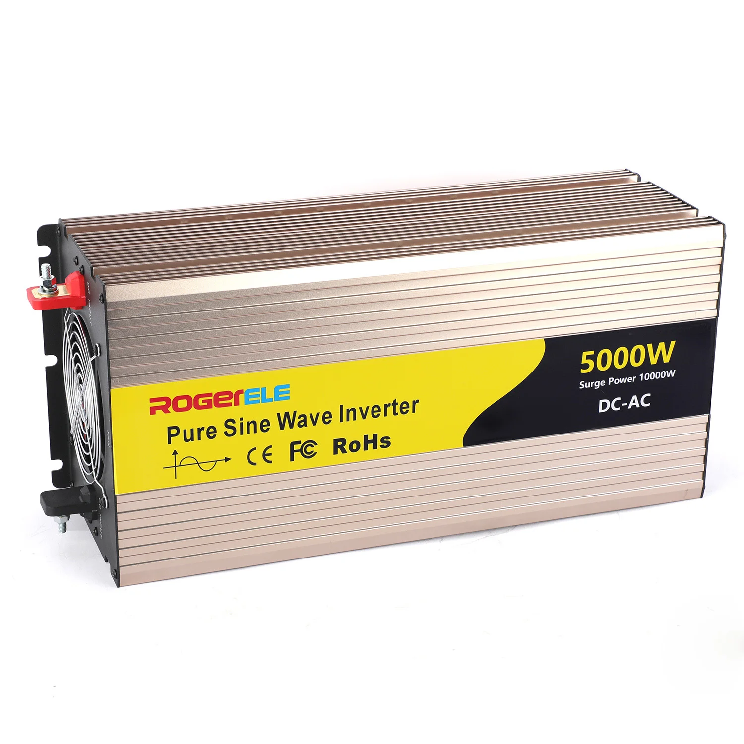 5000W Inverter: 12V 24V 48V To 110V 220V Pure Sine Wave Inverter For Household Appliances, Off-Grid Inverter, Solar Inverter