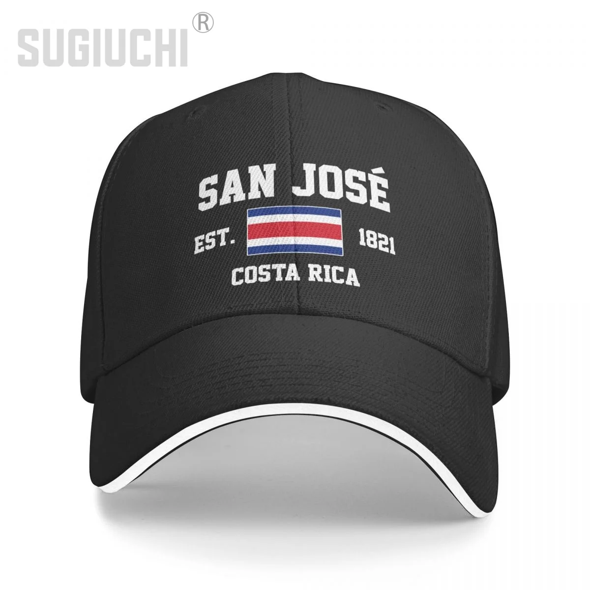 Baseball Cap Costa Rica EST.1821 San Jose Capital Men Women Unisex Hip Hop Sandwich Caps Snapback Golf Hat Fishing