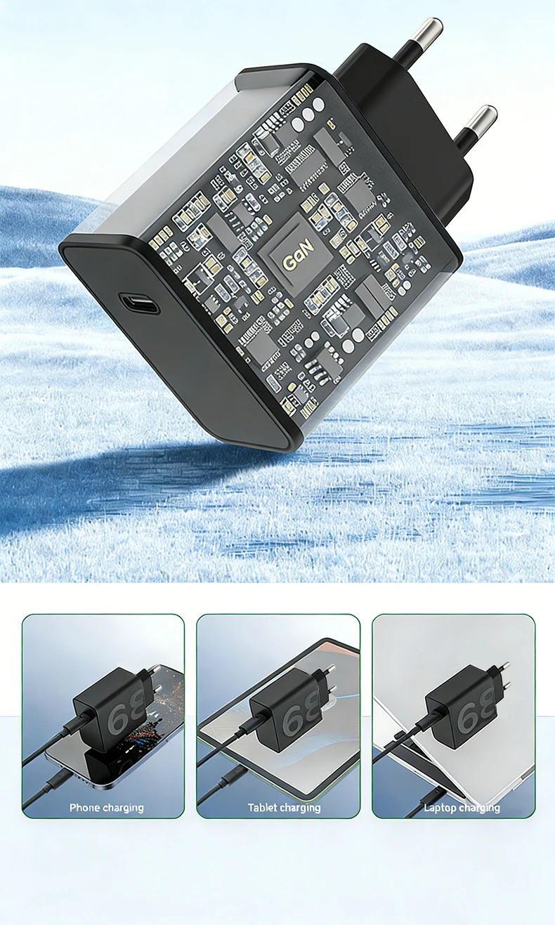 NEUES Original 68W Motorola Ladegerät USB C Typ-C Schnellladegeräte für Motorola Telefonadapter 68W Schnellladekabel Zubehör – Detail 5