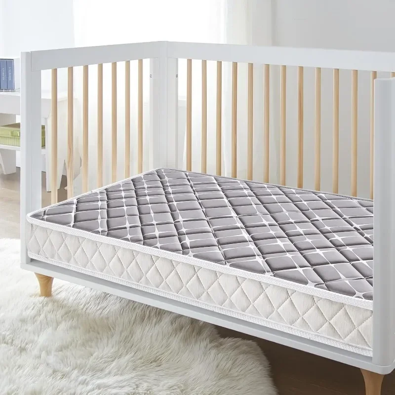 Premium Double-Sided Baby and Toddler Mattress - Breathable - Firm and Soft - Fits Standard Cribs and Toddler Beds