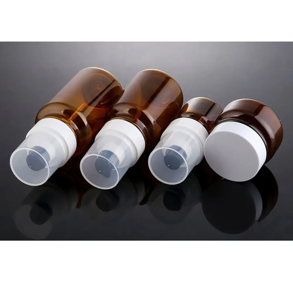 

Набор дорожных флаконов: контейнеры для лосьона и крема из премиального ПЭТ-материала, герметичные, для путешествий