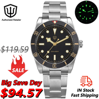 Watchdives WD7922 Quartz Watch Men VH31 Movement Sapphire Crystal 200m Waterproof Wristwatch Luminous 37mm Vintage BB54 Watches