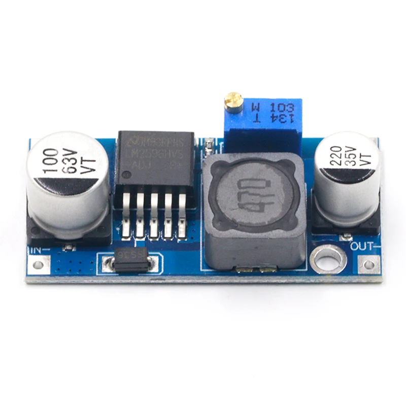 48V adjustable buck module DC-DC LM2596HVS Input 4.5-48v electric vehicle voltage regulator power supply