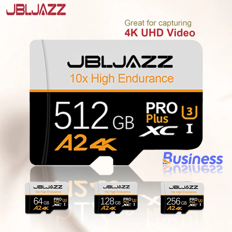 Micro SD Card 512GB A2 U3 High-Speed Flash Memory Card Data Transfer 128GB 256GB 64GB for Xiaomi PC Shockproof