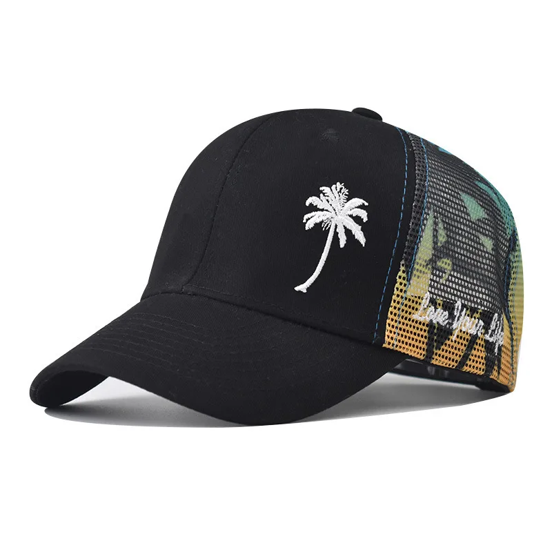 

Unique Versatile Coconut Tree Baseball Trendy Men Women Beach Vacation Trucker Hat