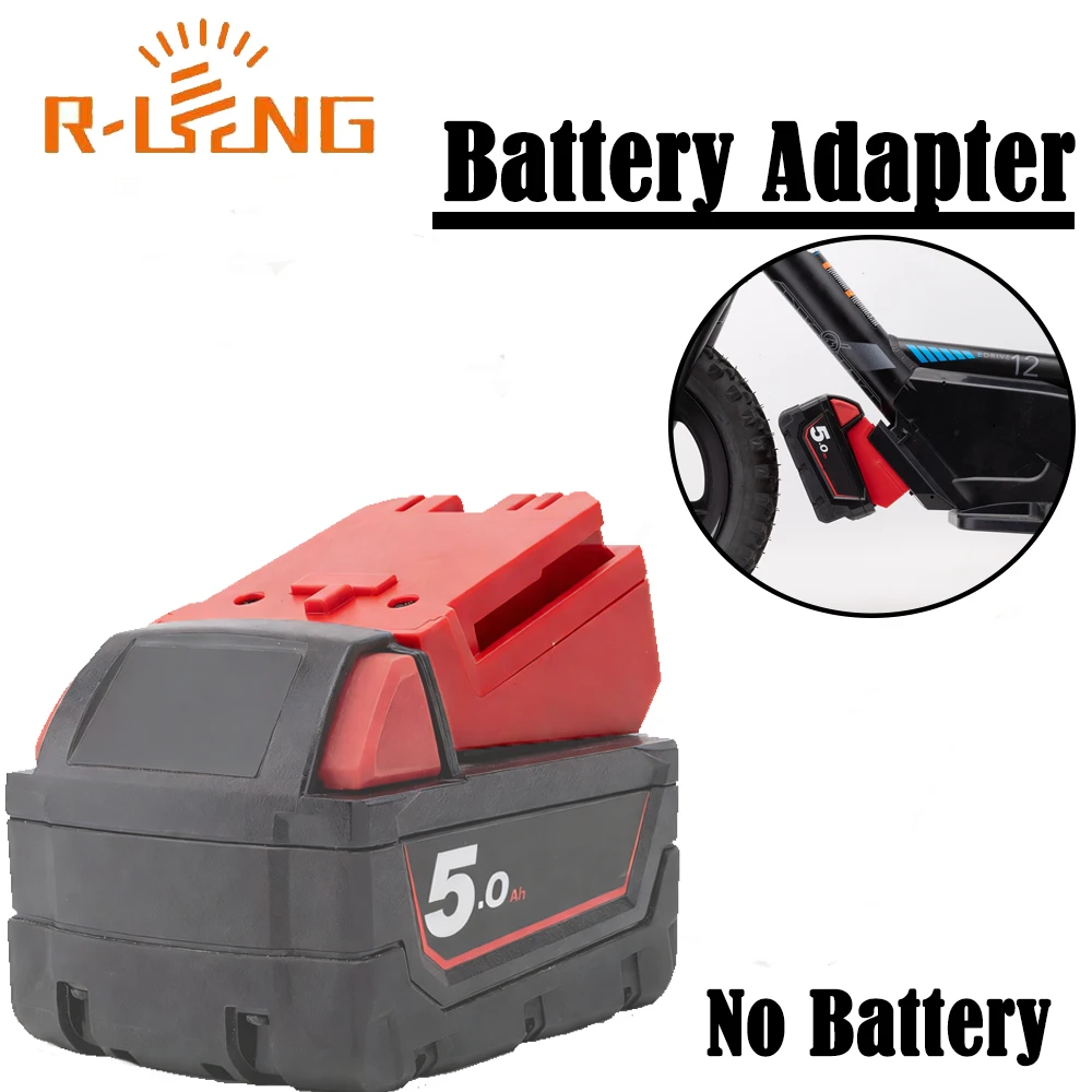 

Адаптер-преобразователь для литиевых аккумуляторов Milwaukee 18V для электровелосипедов Stacyc и инструментов Power Station