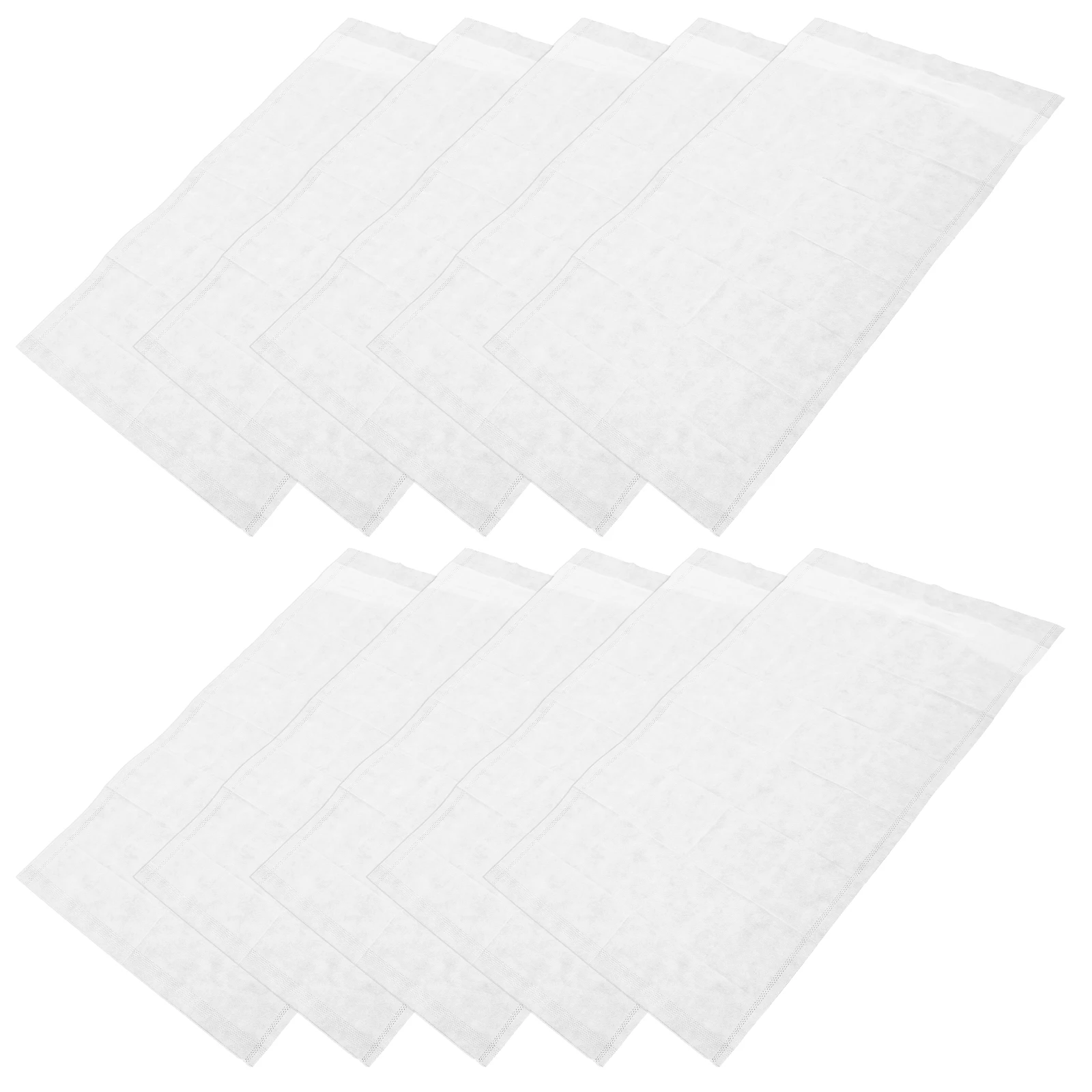 

50pcs Disposable Pillowcase Covers Non-Woven Supple Pillow Cases for Spa Massage Hotel Travel White Clean Comfort Use