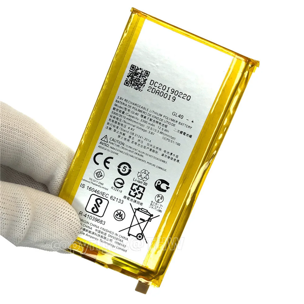 Original Genuine Battery GL40 For Moto Z Play,XT1635-01 XT1635-02 Moto Z Play Droid XT1635 XT1635 SNN5974A 3300mAh+Track code