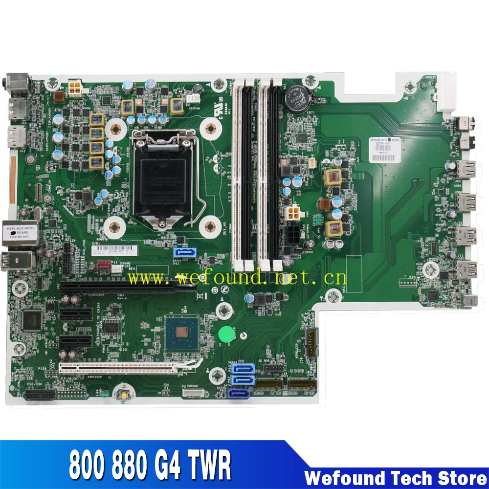 

Для HP 800 880 G4 TWR L22109-001 L01479-001 DDR4 настольная материнская плата высокого качества полностью протестирована быстрая доставка