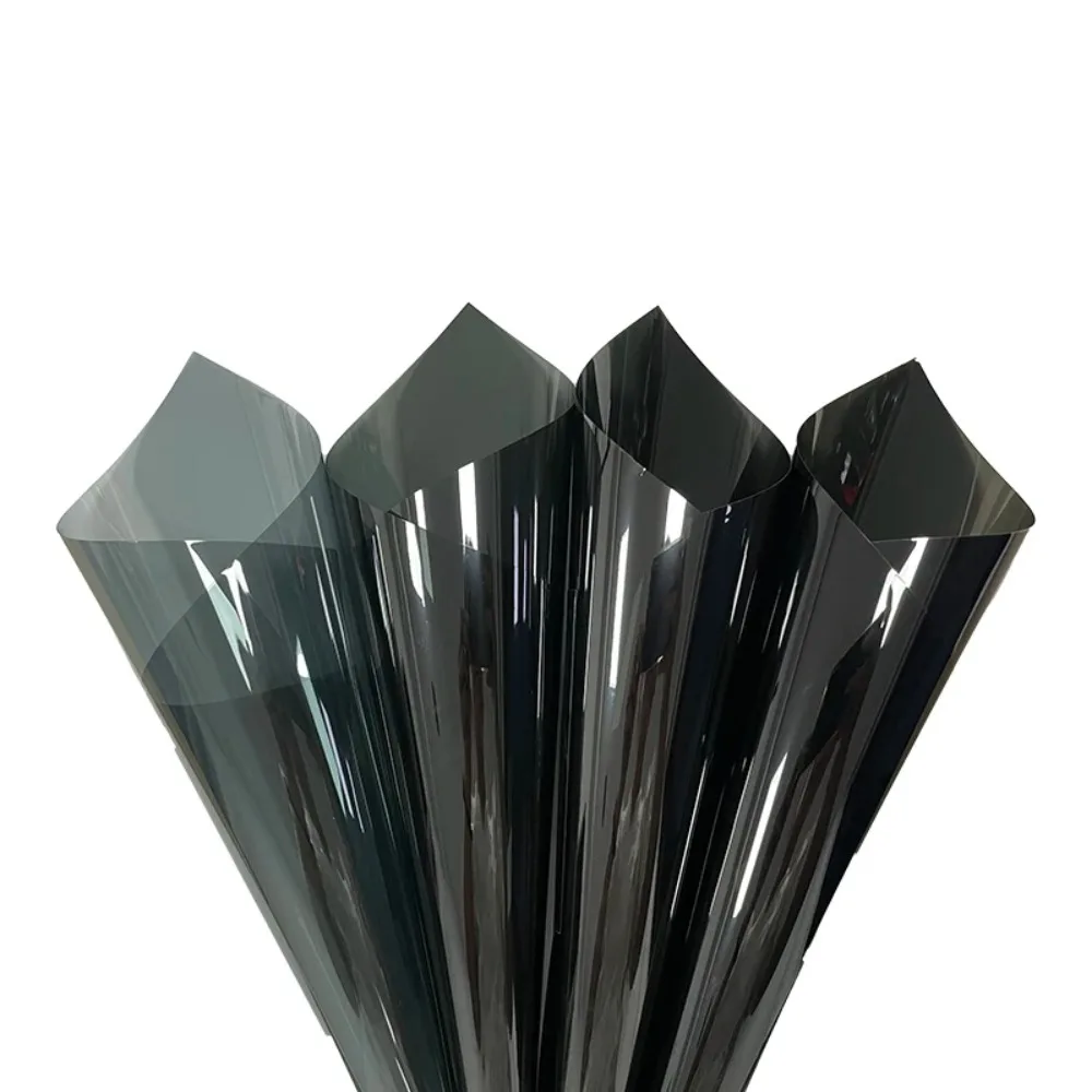 1.5mil 1.8mil 2mil Uvr/irr 100%self-adhesive Micro Quantum Non-metallic Insulationfilm Car Chameleon Car Window Film