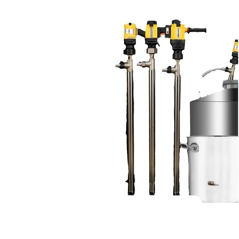 

Electric stainless steel electric suction pump high temperature heat-resistant soy milk self-priming pump barrel pump