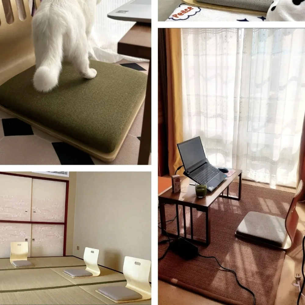 Japanese Style Tatami Chairs Indoor Legless Chairs Dormitory Chairs Comfortable Bay Window Chairs Korean Style Bed Armchairs image 5